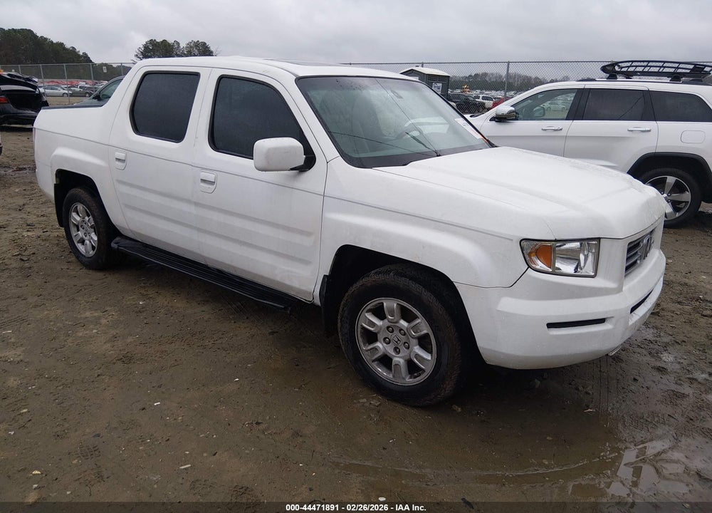 2007 HONDA RIDGELINE RTL VIN: 2HJYK16517H500207