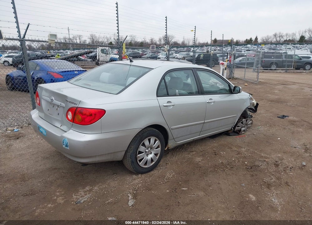 2004 TOYOTA COROLLA LE VIN: 1NXBR32EX4Z212438