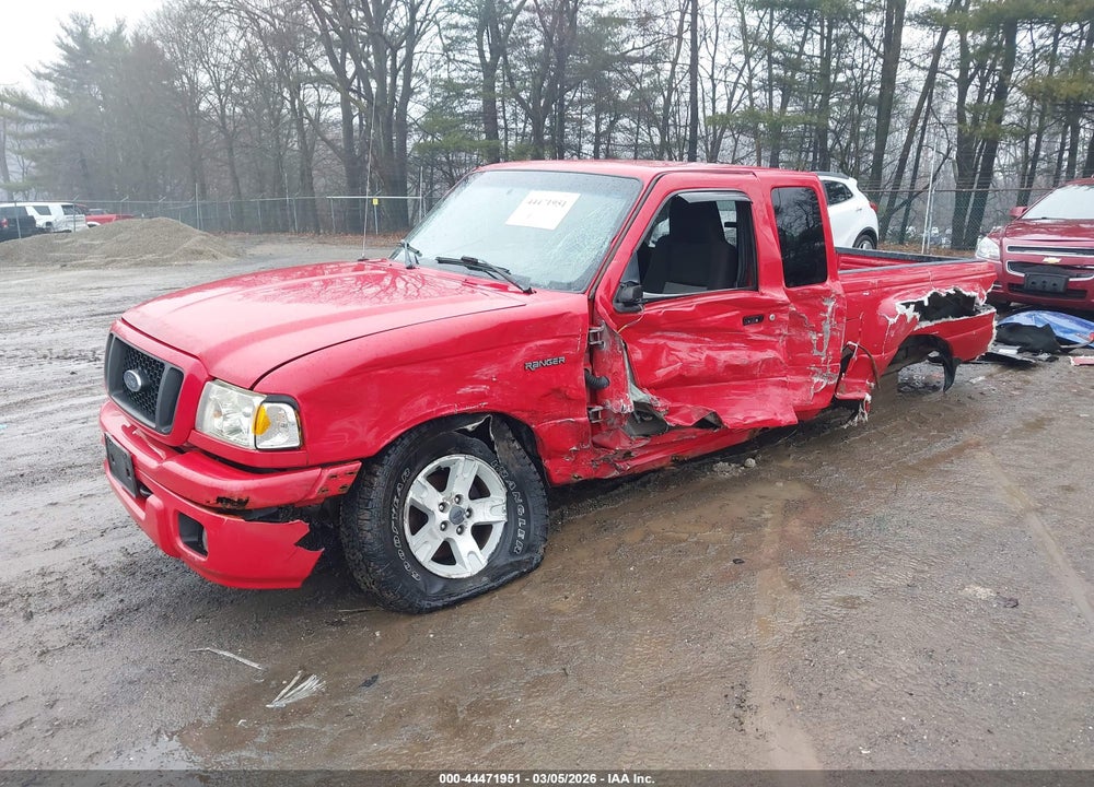 2004 FORD RANGER EDGE/TREMOR/XLT VIN: 1FTZR45E04PB49322