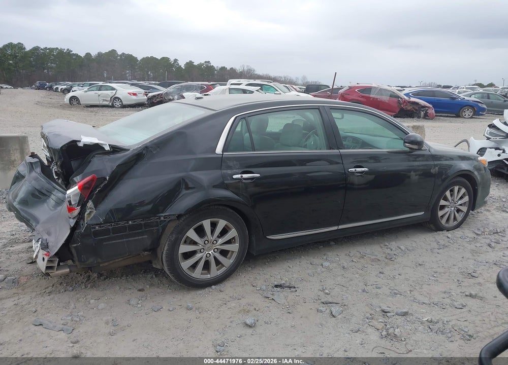 2011 TOYOTA AVALON LIMITED VIN: 4T1BK3DB3BU371323