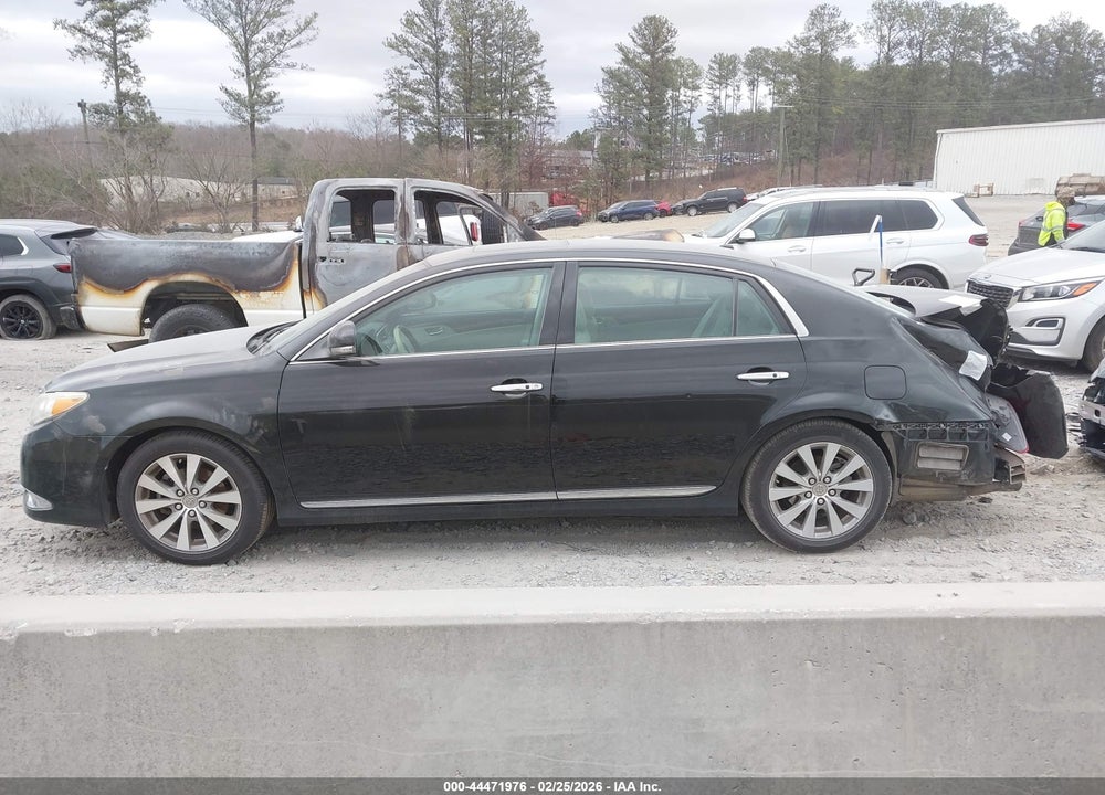 2011 TOYOTA AVALON LIMITED VIN: 4T1BK3DB3BU371323