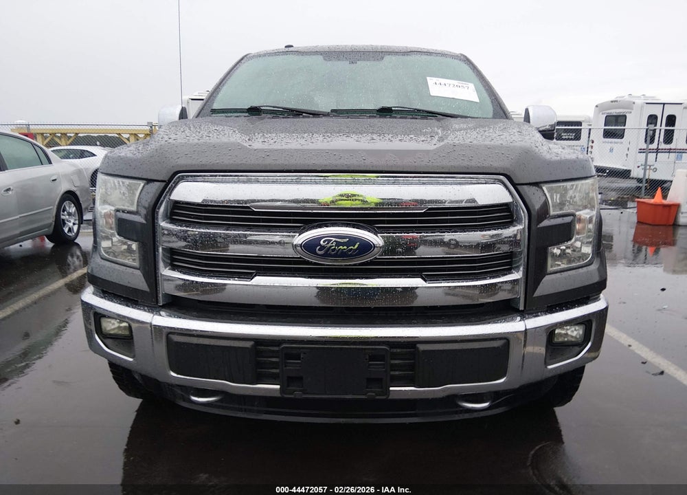 2016 FORD F-150 LARIAT VIN: 1FTEW1EF3GKF95495