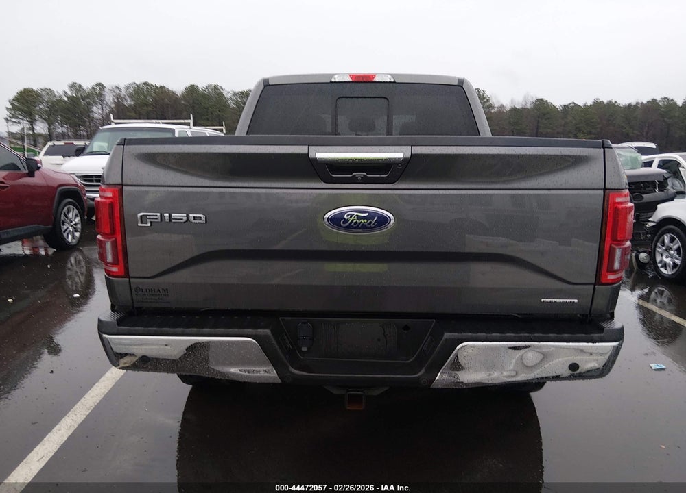 2016 FORD F-150 LARIAT VIN: 1FTEW1EF3GKF95495