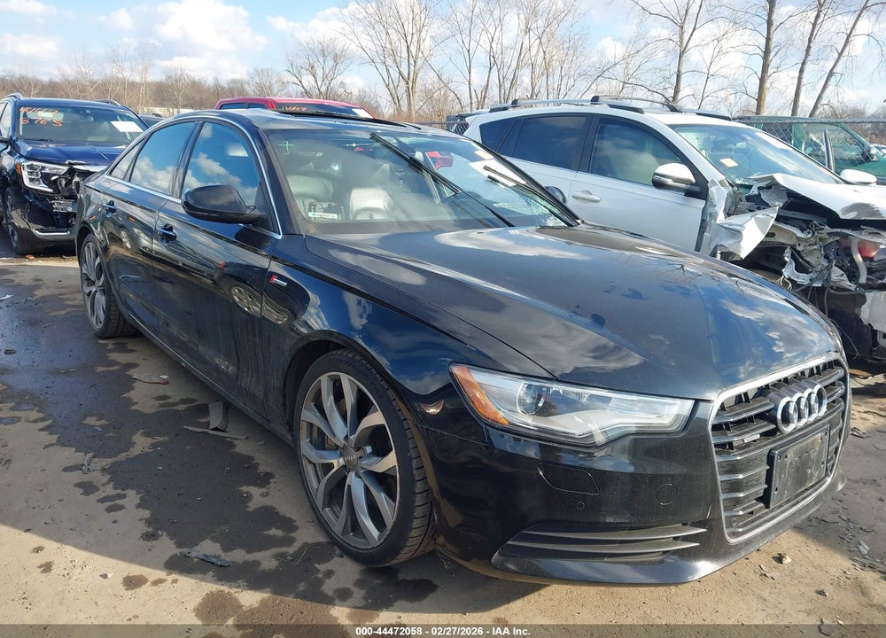 2014 AUDI A6 3.0T PREMIUM PLUS VIN: WAUFGAFC6EN118350
