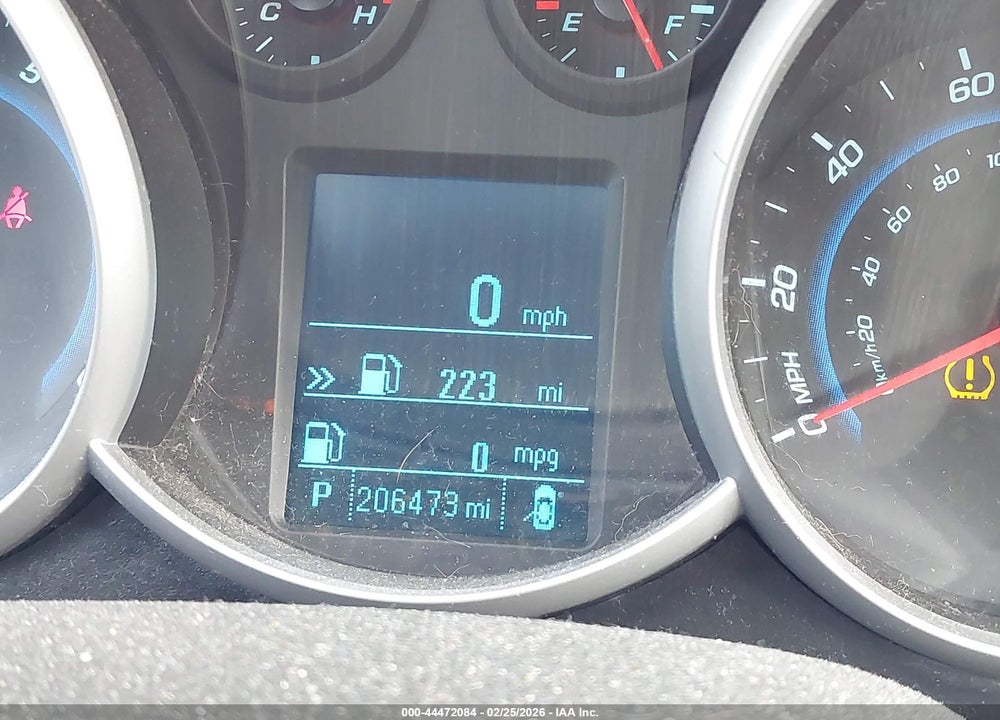 2012 CHEVROLET CRUZE VIN: 1G1PE5SC2C7358287