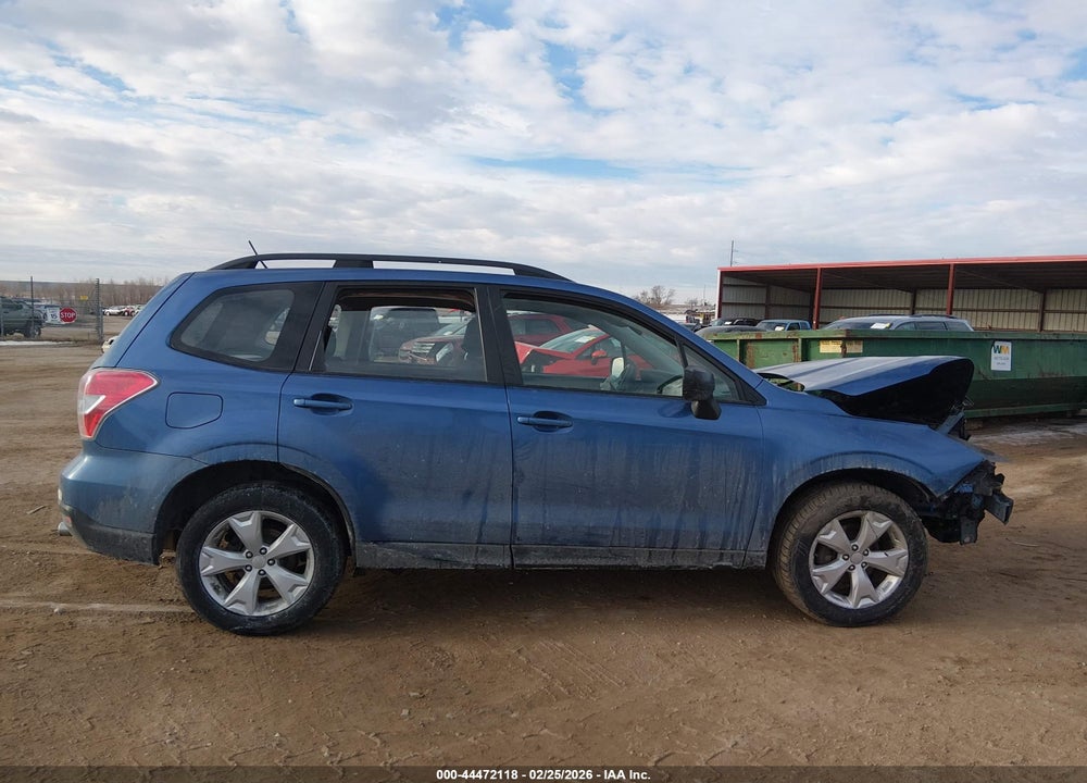 2015 SUBARU FORESTER 2.5I VIN: JF2SJABC0FH487215