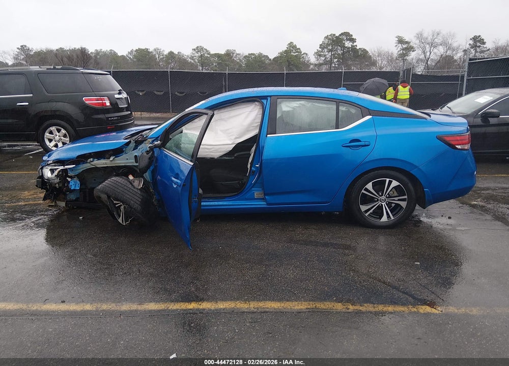 2022 NISSAN SENTRA SV XTRONIC CVT VIN: 3N1AB8CV3NY301477