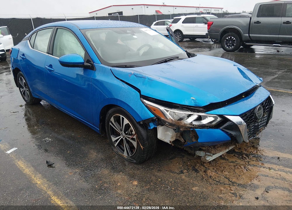 2022 NISSAN SENTRA SV XTRONIC CVT VIN: 3N1AB8CV3NY301477
