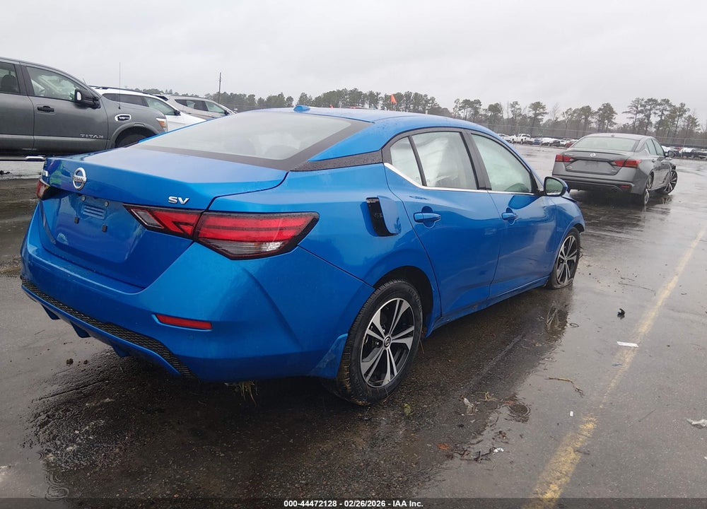 2022 NISSAN SENTRA SV XTRONIC CVT VIN: 3N1AB8CV3NY301477