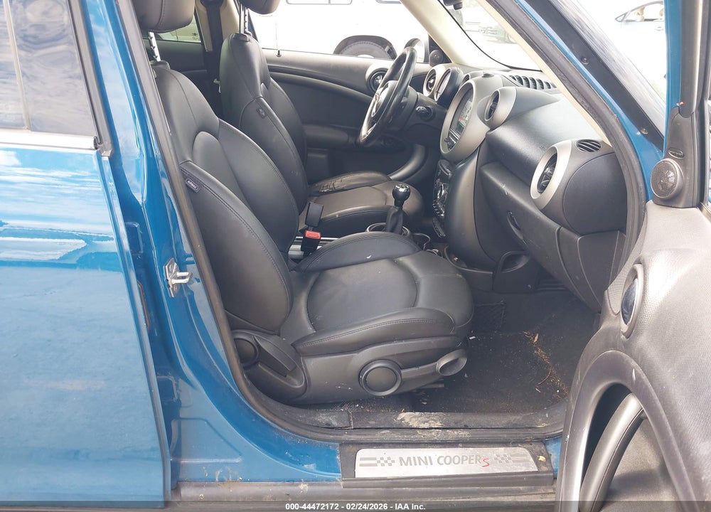 2011 MINI COOPER S COUNTRYMAN VIN: WMWZC3C50BWM25609