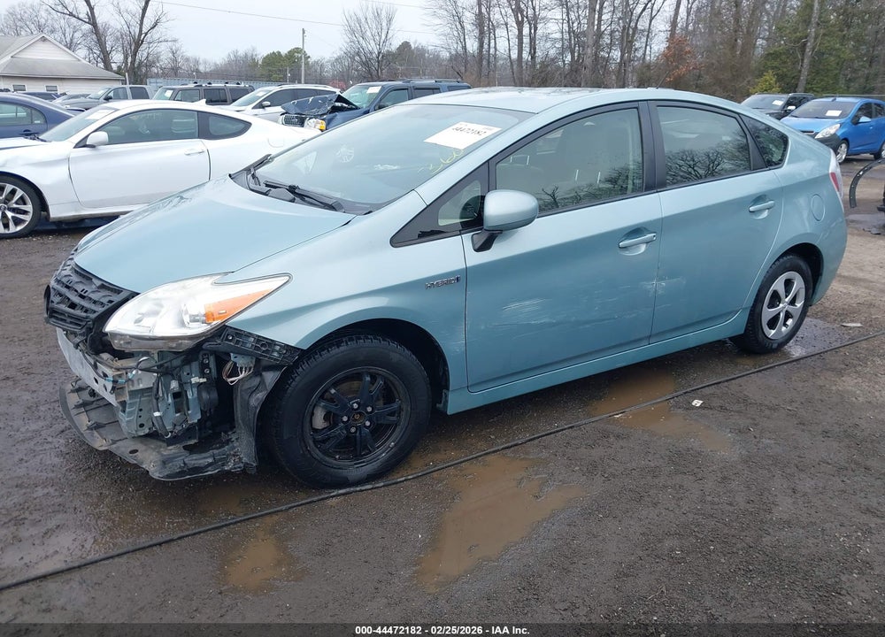 2013 TOYOTA PRIUS TWO VIN: JTDKN3DU5D5663193