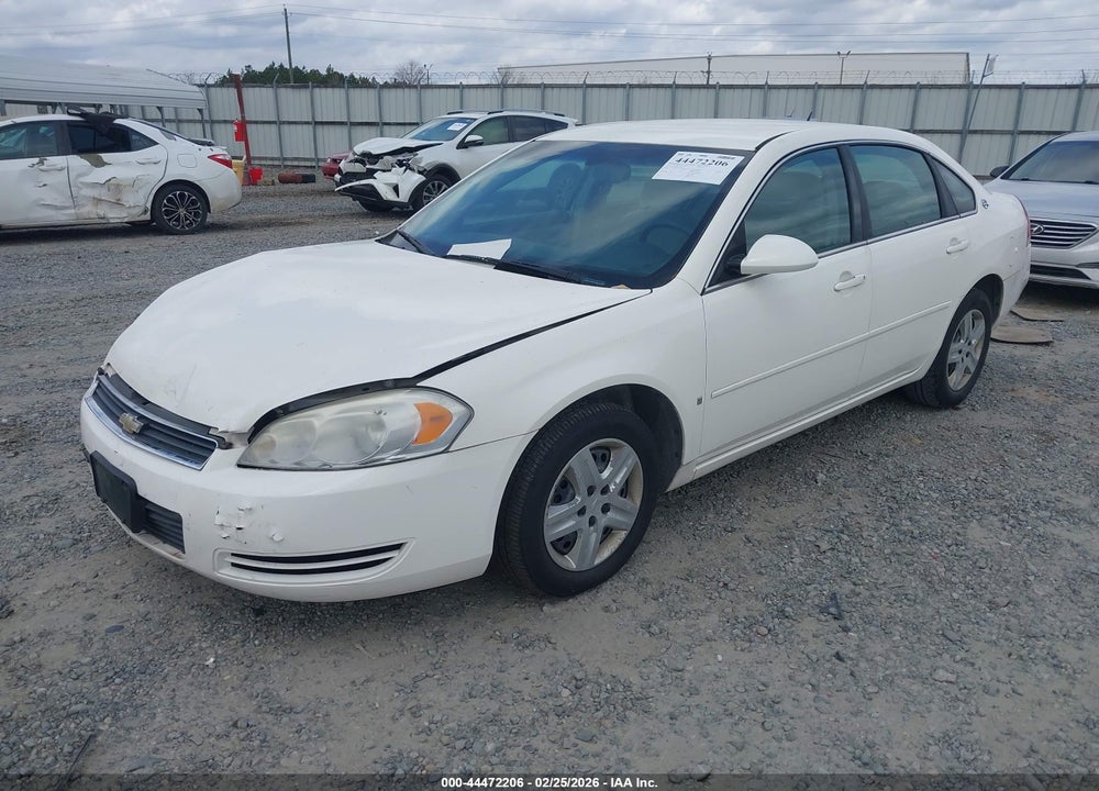 2007 CHEVROLET IMPALA LS VIN: 2G1WB58K579257333