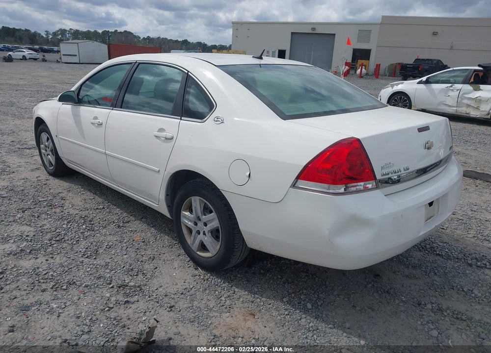 2007 CHEVROLET IMPALA LS VIN: 2G1WB58K579257333