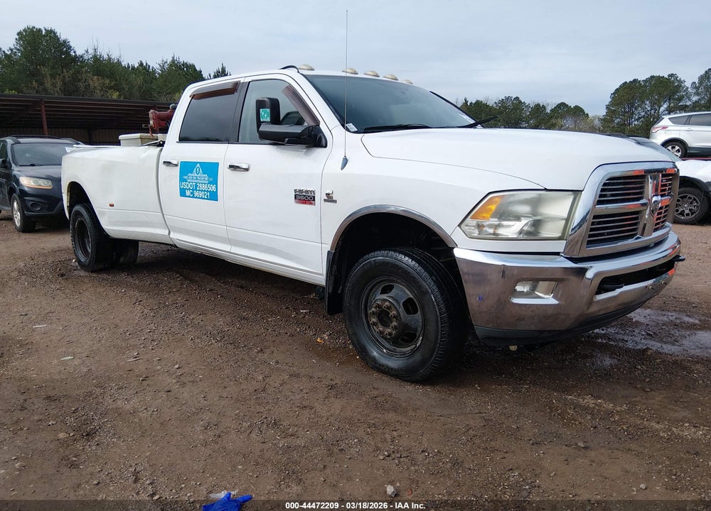 2010 DODGE RAM 3500 SLT VIN: 3D73Y4CL2AG165120