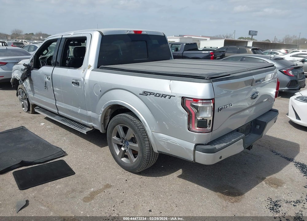 2015 FORD F-150 LARIAT VIN: 1FTEW1CF9FKE82815