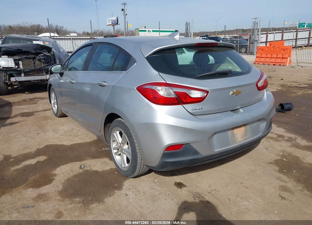 2017 CHEVROLET CRUZE LT AUTO VIN: 3G1BE6SM0HS595796