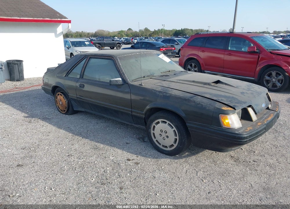 1984 FORD MUSTANG SVO VIN: 1FABP28T5EF123513