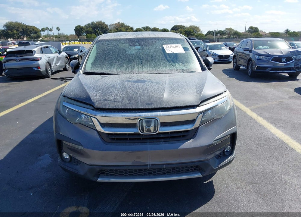 2021 HONDA PILOT 2WD EX VIN: 5FNYF5H36MB021455