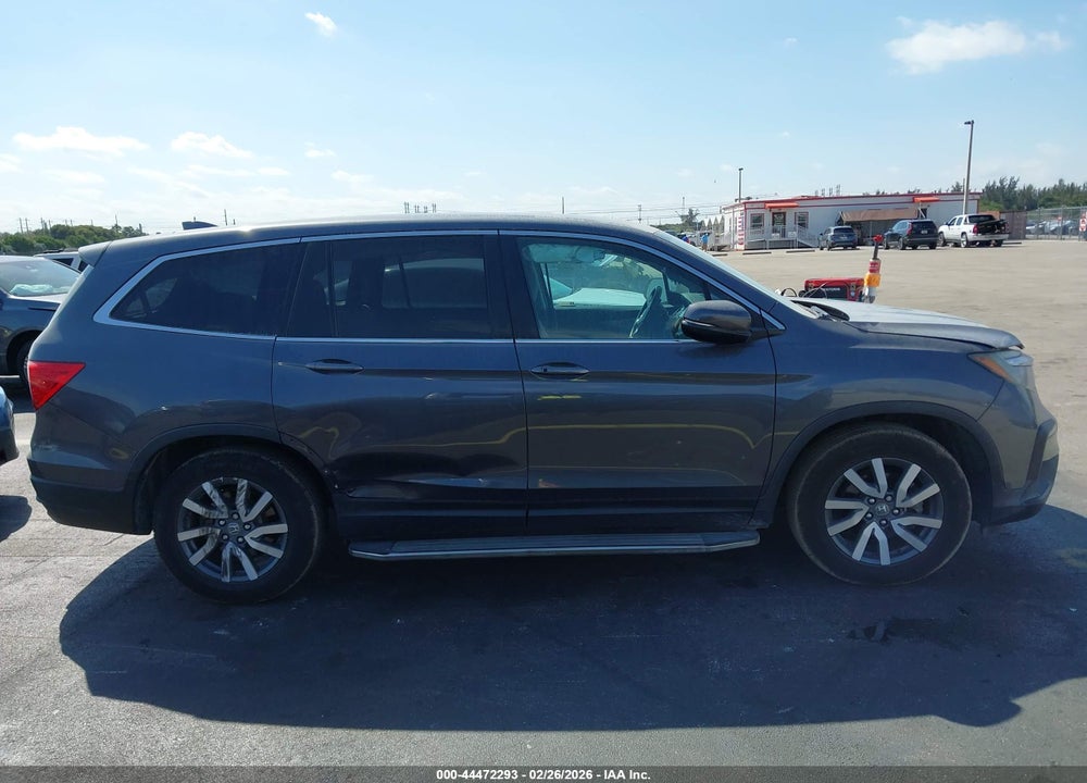 2021 HONDA PILOT 2WD EX VIN: 5FNYF5H36MB021455