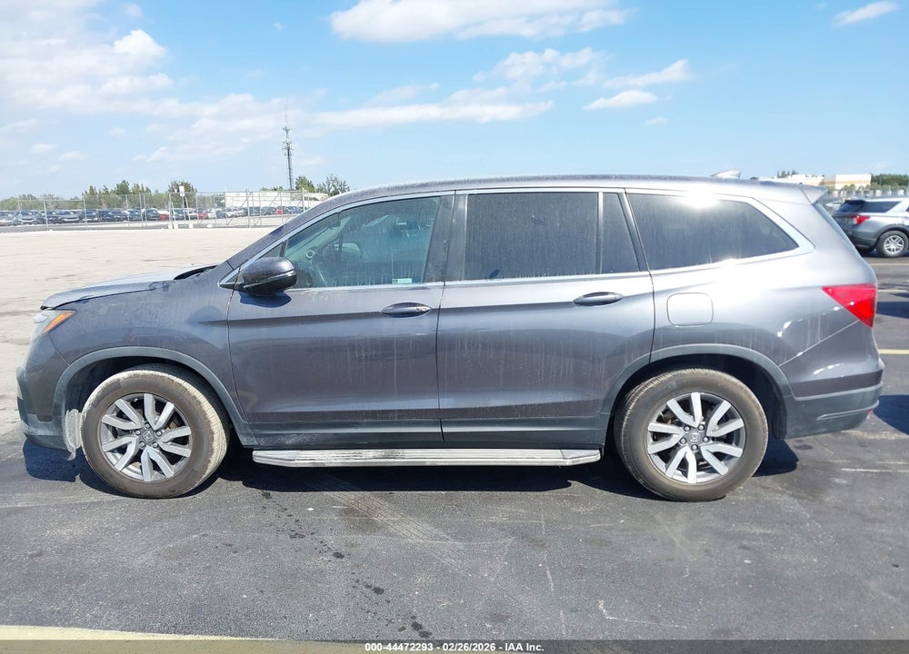 2021 HONDA PILOT 2WD EX VIN: 5FNYF5H36MB021455