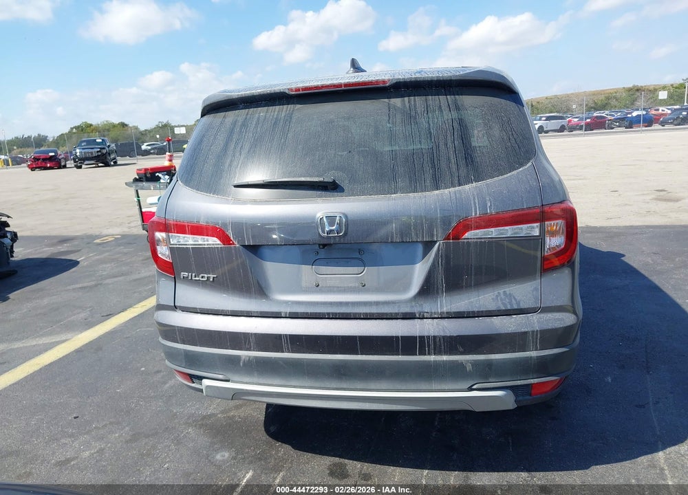 2021 HONDA PILOT 2WD EX VIN: 5FNYF5H36MB021455