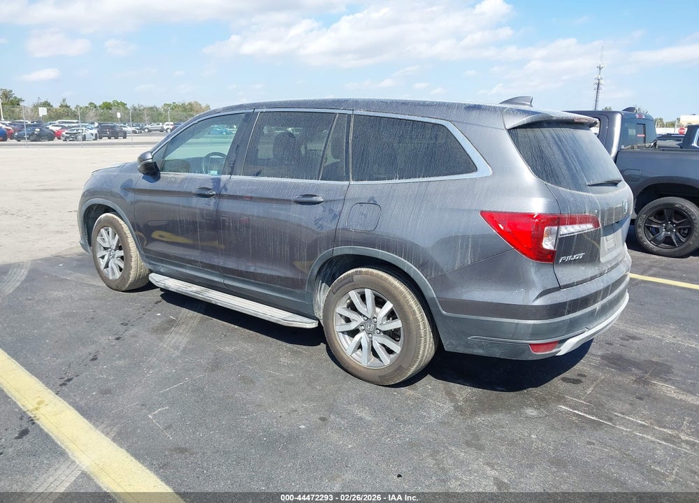 2021 HONDA PILOT 2WD EX VIN: 5FNYF5H36MB021455