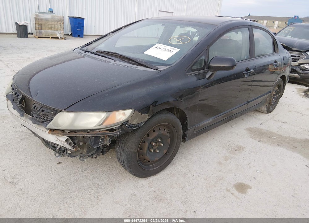 2009 HONDA CIVIC LX VIN: 19XFA165X9E043958
