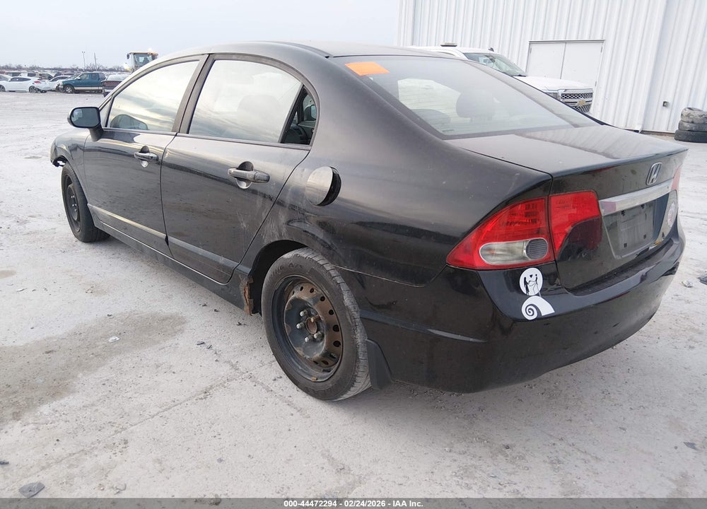 2009 HONDA CIVIC LX VIN: 19XFA165X9E043958