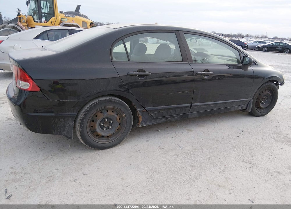 2009 HONDA CIVIC LX VIN: 19XFA165X9E043958