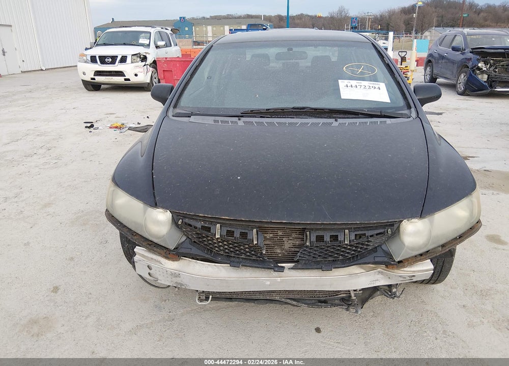 2009 HONDA CIVIC LX VIN: 19XFA165X9E043958