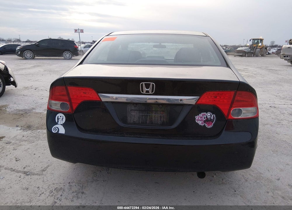 2009 HONDA CIVIC LX VIN: 19XFA165X9E043958