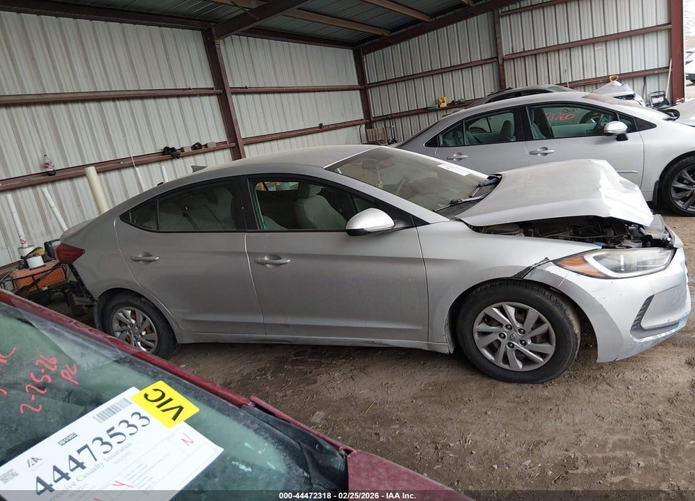 2017 HYUNDAI ELANTRA SE VIN: 5NPD74LF5HH145859