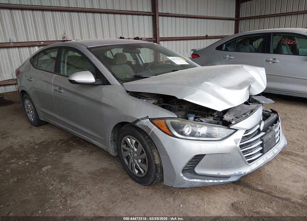 2017 HYUNDAI ELANTRA SE VIN: 5NPD74LF5HH145859