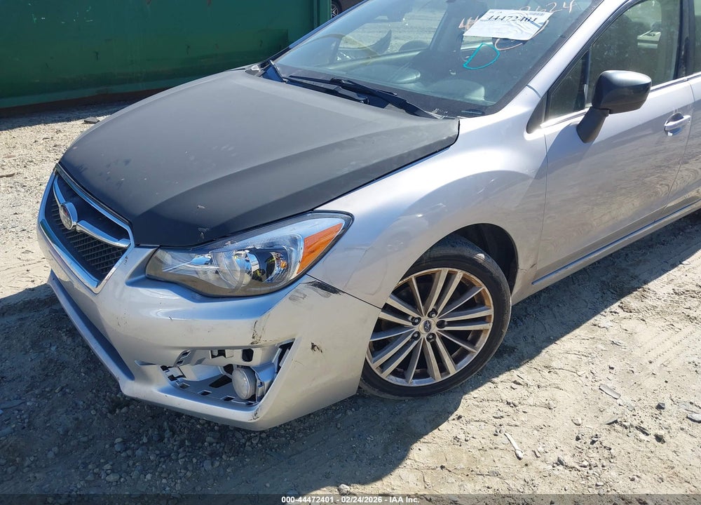 2015 SUBARU IMPREZA 2.0I PREMIUM VIN: JF1GJAK6XFH009047