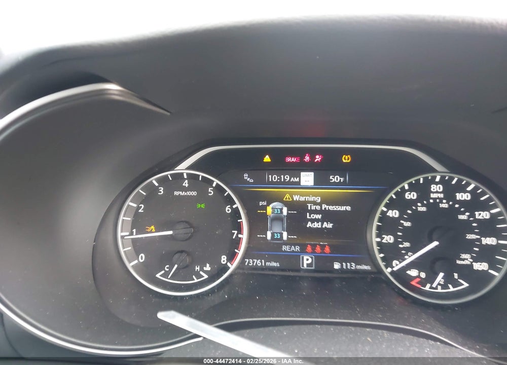 2023 NISSAN MAXIMA SR XTRONIC CVT VIN: 1N4AA6EV9PC501704