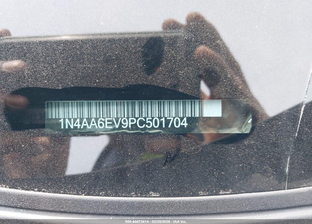 2023 NISSAN MAXIMA SR XTRONIC CVT VIN: 1N4AA6EV9PC501704
