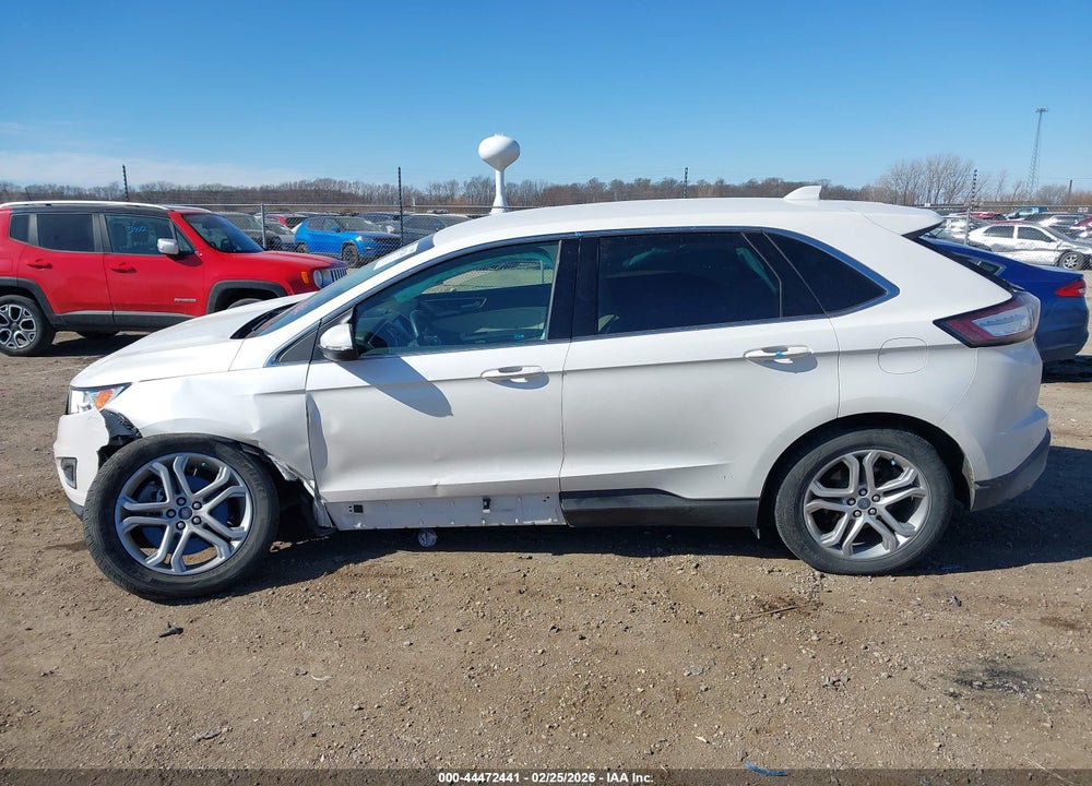 2016 FORD EDGE TITANIUM VIN: 2FMPK4K84GBC05120