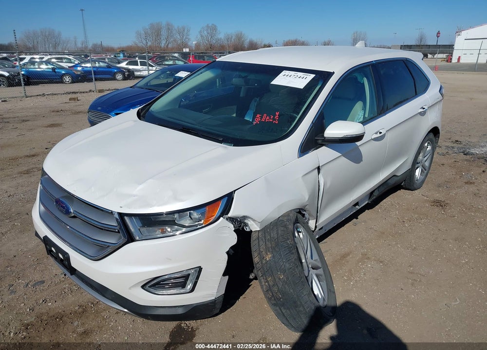 2016 FORD EDGE TITANIUM VIN: 2FMPK4K84GBC05120