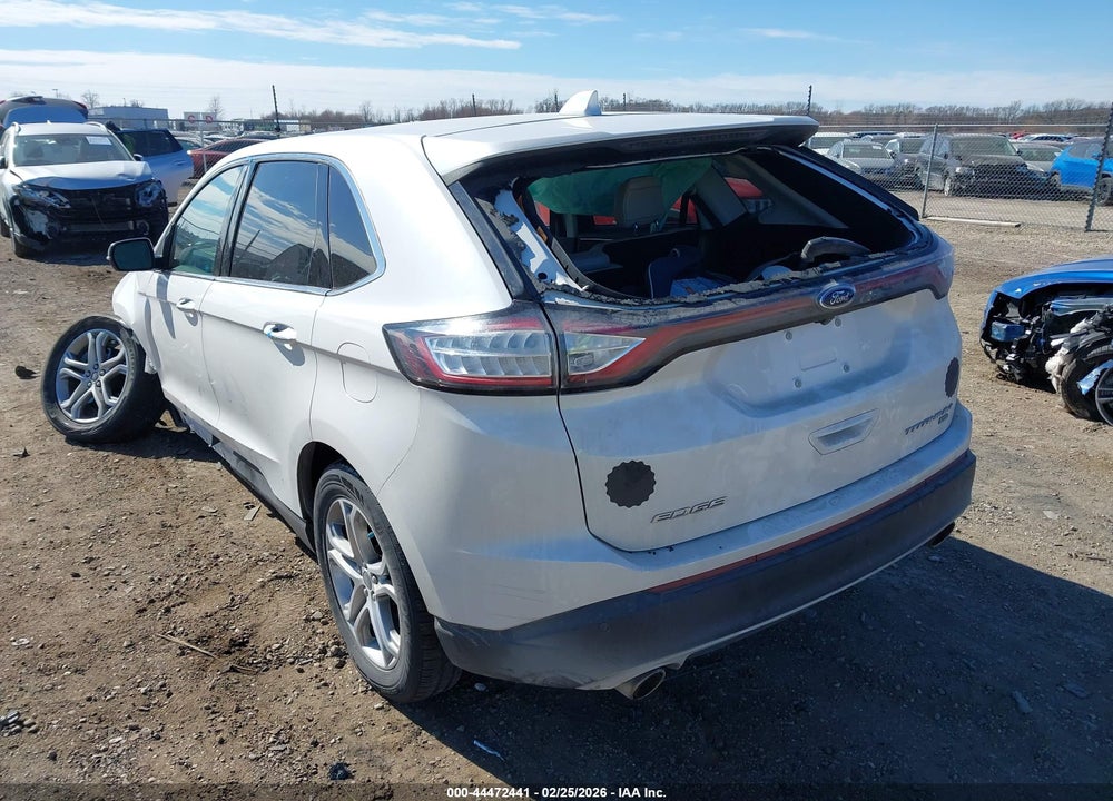 2016 FORD EDGE TITANIUM VIN: 2FMPK4K84GBC05120