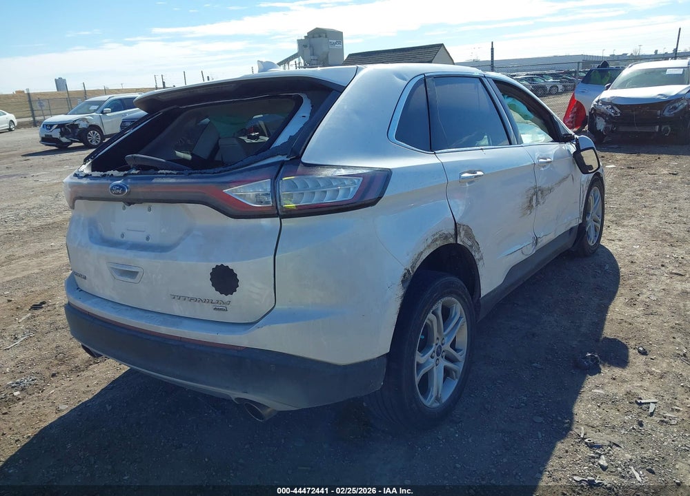 2016 FORD EDGE TITANIUM VIN: 2FMPK4K84GBC05120