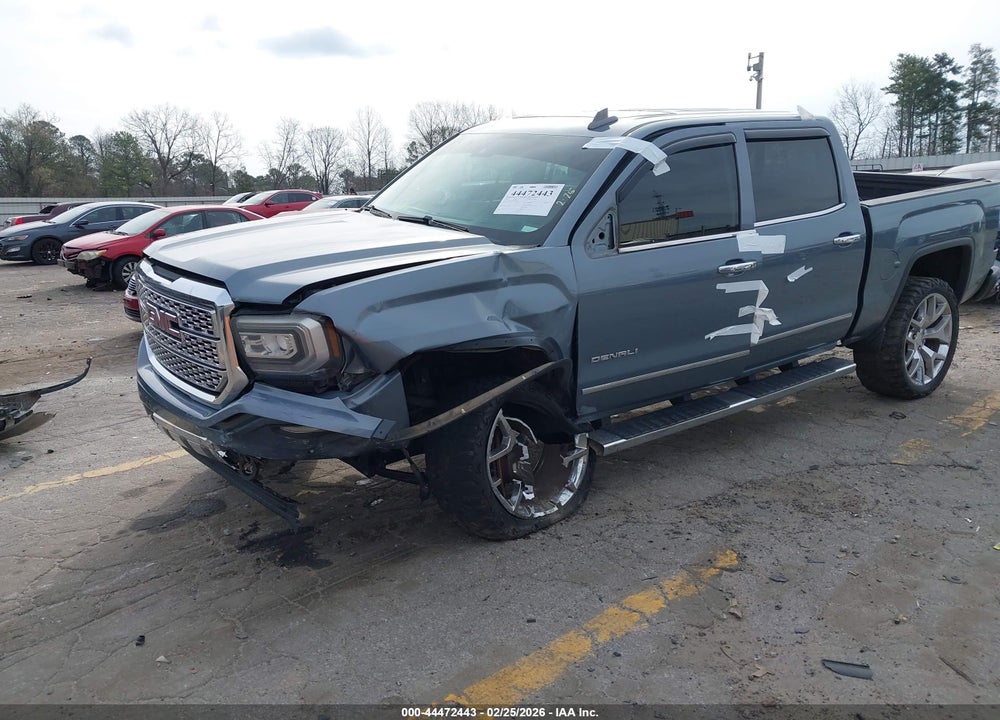 2016 GMC SIERRA 1500 DENALI VIN: 3GTU2PEC1GG135162