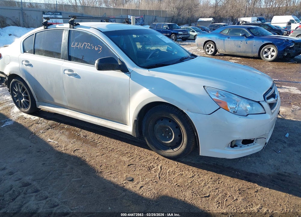 2011 SUBARU LEGACY 2.5I VIN: 4S3BMCA69B3238142