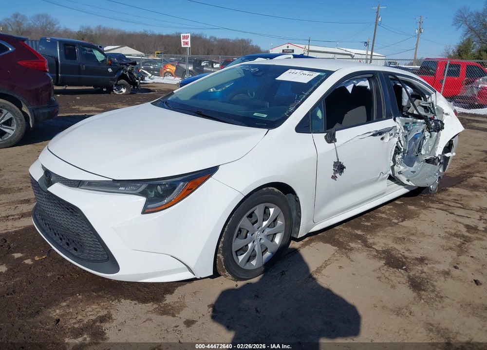 2020 TOYOTA COROLLA LE VIN: JTDEPRAE6LJ092424