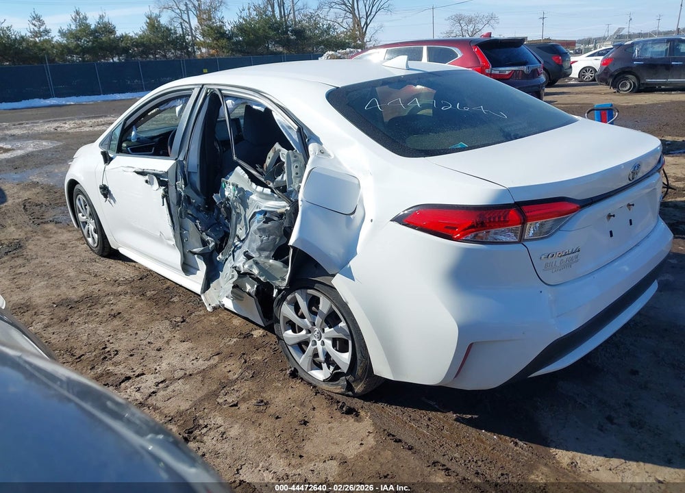 2020 TOYOTA COROLLA LE VIN: JTDEPRAE6LJ092424