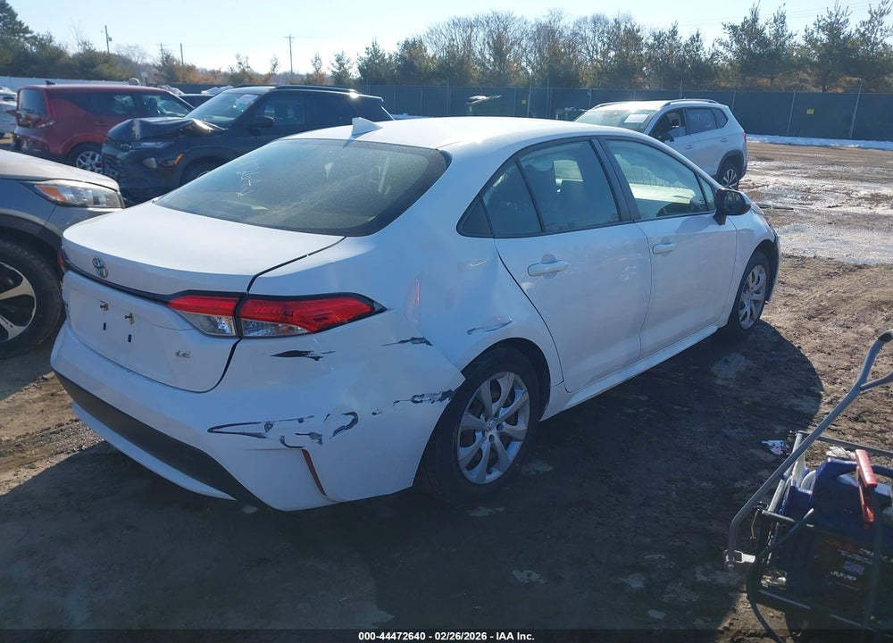 2020 TOYOTA COROLLA LE VIN: JTDEPRAE6LJ092424