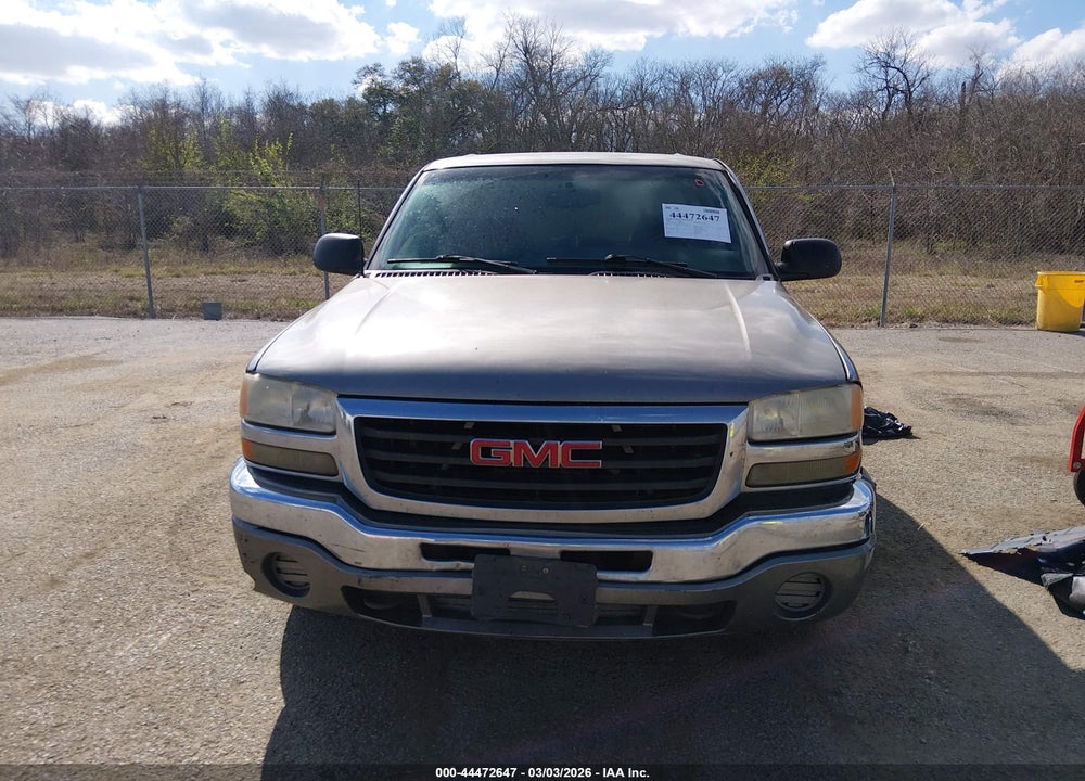 2006 GMC SIERRA 1500 SL VIN: 2GTEC13V061341180