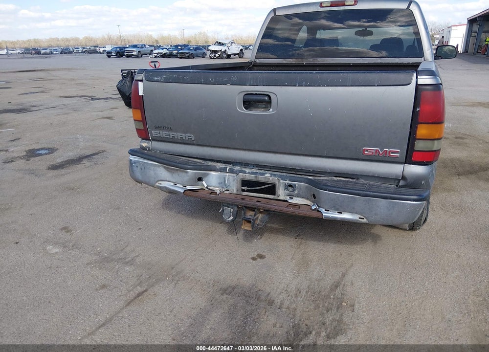 2006 GMC SIERRA 1500 SL VIN: 2GTEC13V061341180