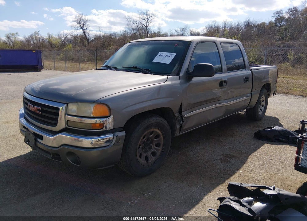 2006 GMC SIERRA 1500 SL VIN: 2GTEC13V061341180