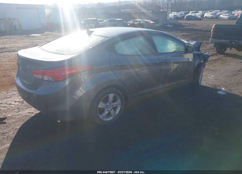 2013 HYUNDAI ELANTRA GLS VIN: 5NPDH4AE3DH308123