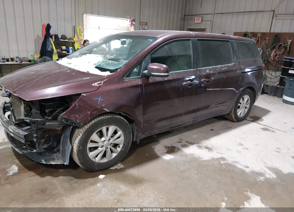 2017 KIA SEDONA LX VIN: KNDMB5C18H6236370